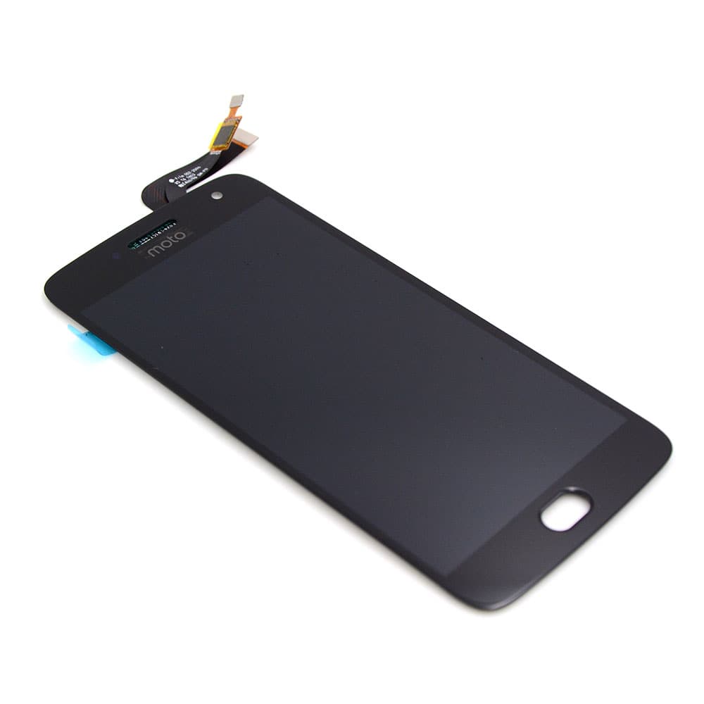 Display For Motorola Moto G5 Plus (XT1685) Black OEM-Equivalent