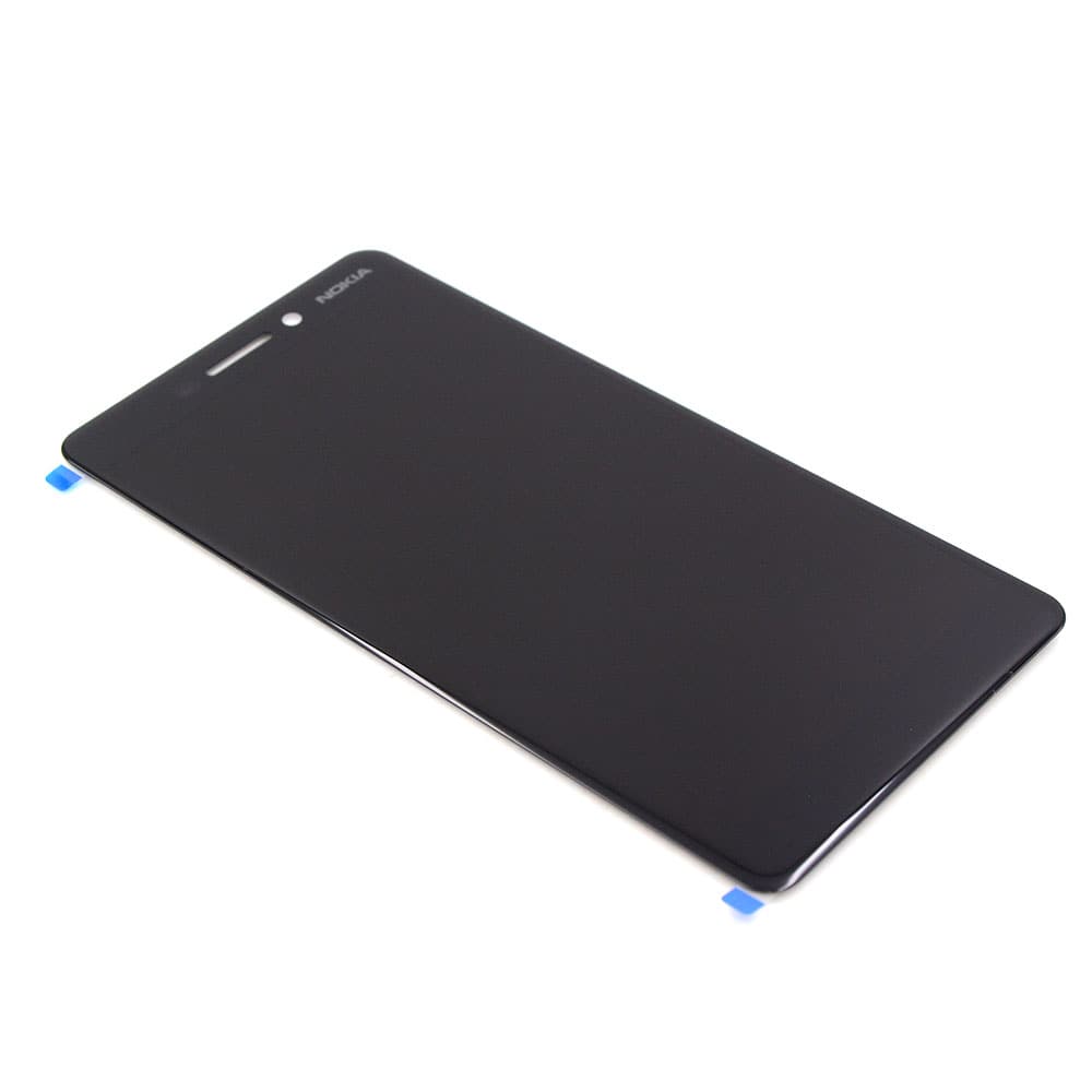 Display For Nokia Nokia 6.1 2018 Black OEM-Equivalent