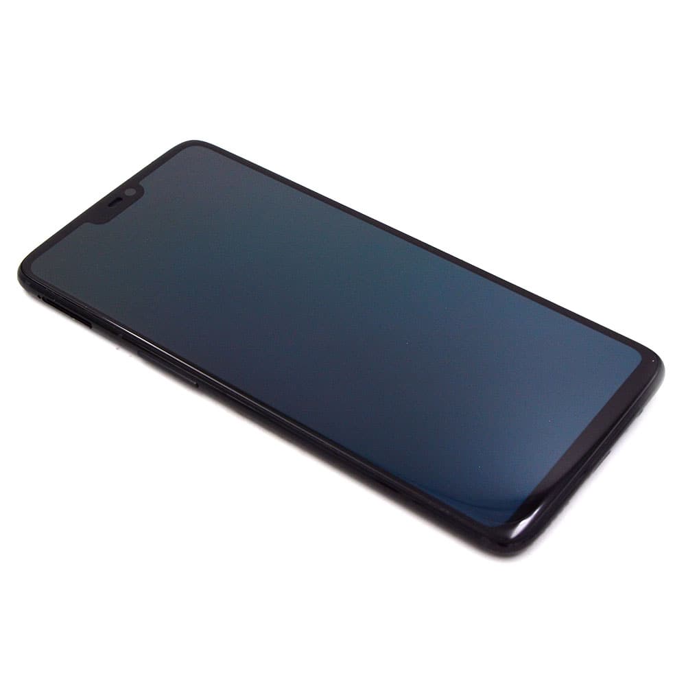 Display Complete with Housing For OnePlus 6 Black OEM-Equivalent