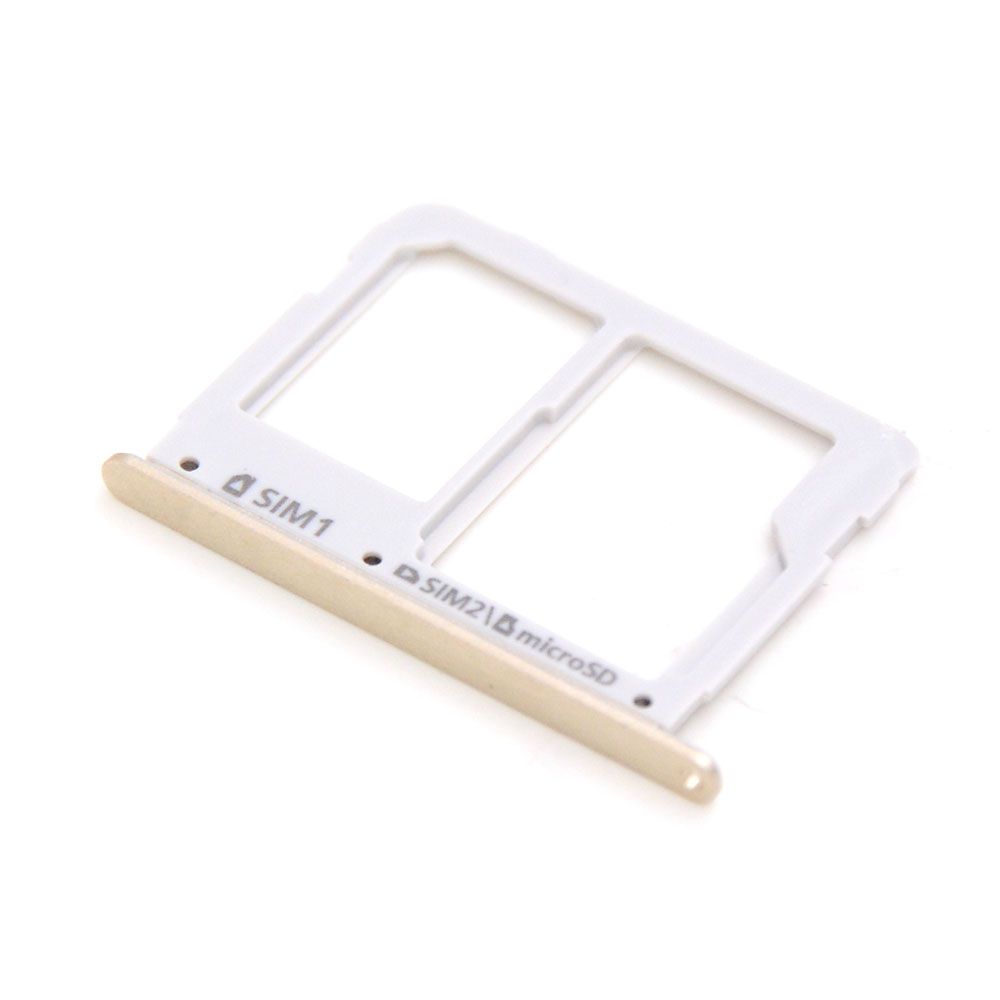 Nano Sim Card Tray For Samsung Galaxy A3 2016 (A310F) Gold OEM-Equivalent