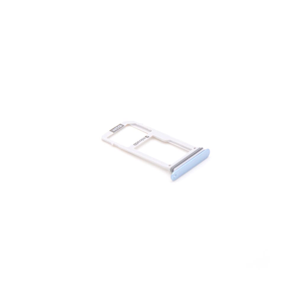 Nano Sim Card Tray For Samsung GalaxyA3 2017 (A320F) Blue OEM-Equivalent