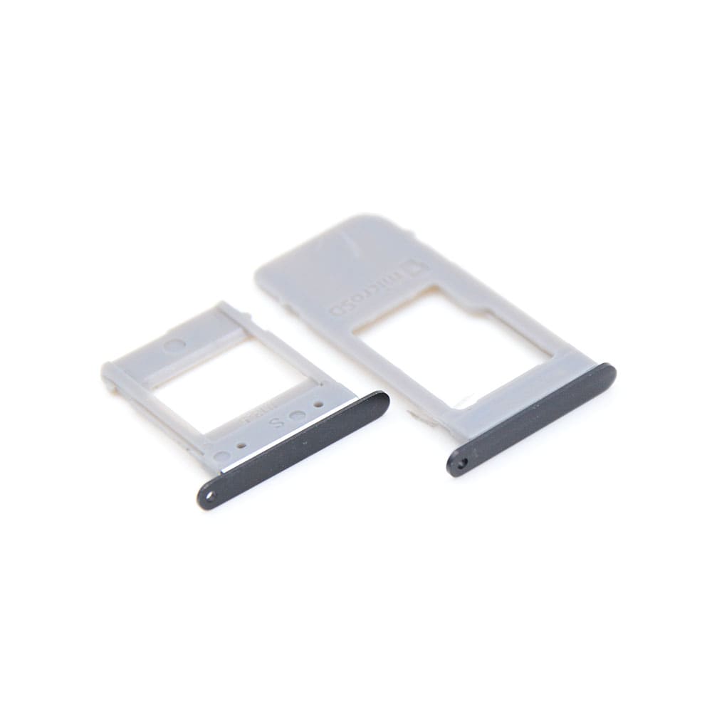 Nano Sim Card Tray For Samsung Galaxy A5 2017 (A520F) Black OEM-Equivalent