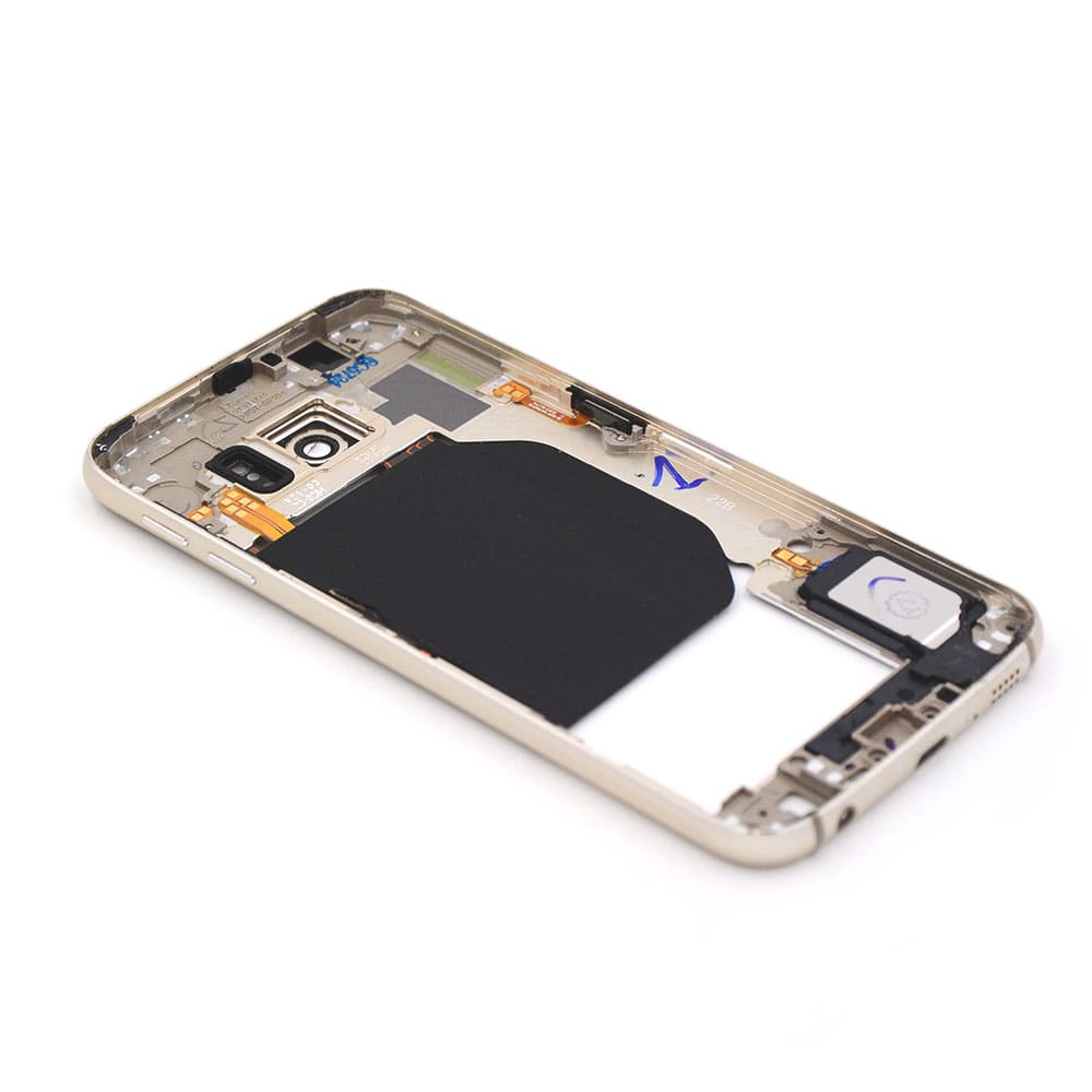 Rear Housing For Samsung Galaxy S6 Gold OEM-Equivalent