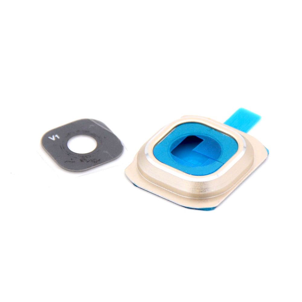 Rear-facing Camera Lens Cover For Samsung Galaxy S6 Gold OEM-Equivalent