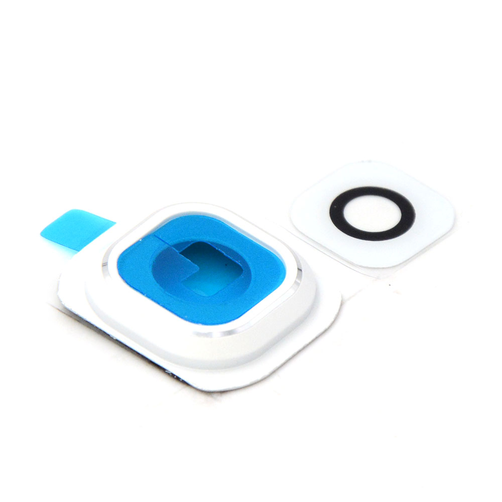 Rear-facing Camera Lens Cover For Samsung Galaxy S6 White OEM-Equivalent
