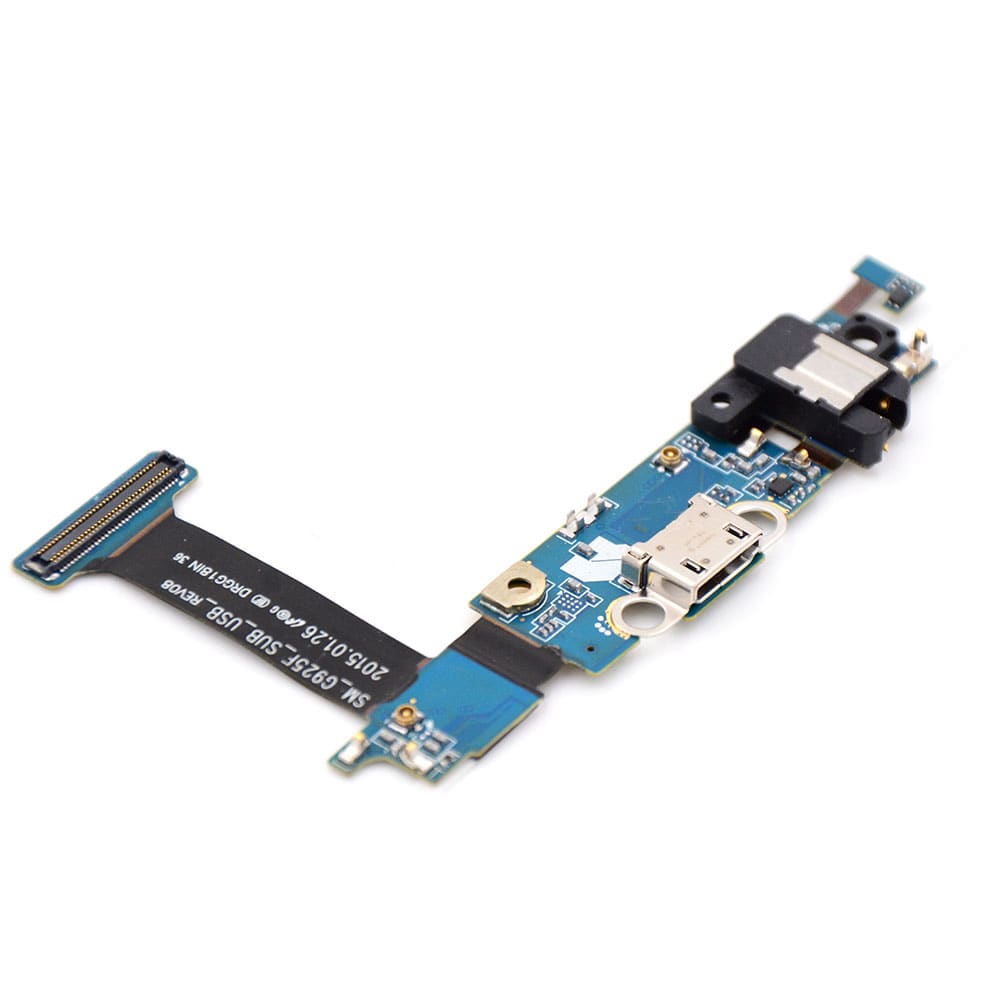 Charging Port and Headphone Jack and Sensor For Samsung Galaxy S6 Edge OEM-Equivalent