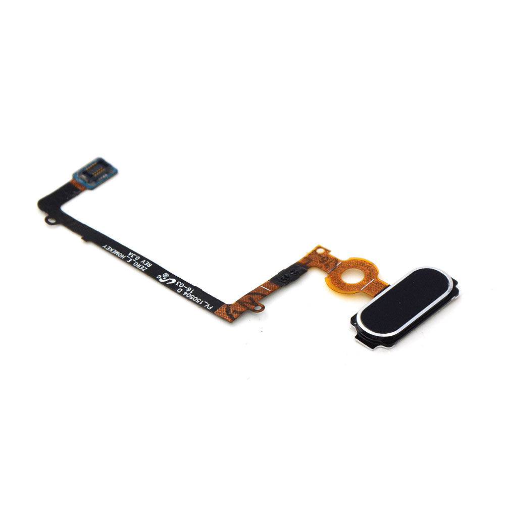 Home Button For Samsung Galaxy S6 Edge Black OEM-Equivalent