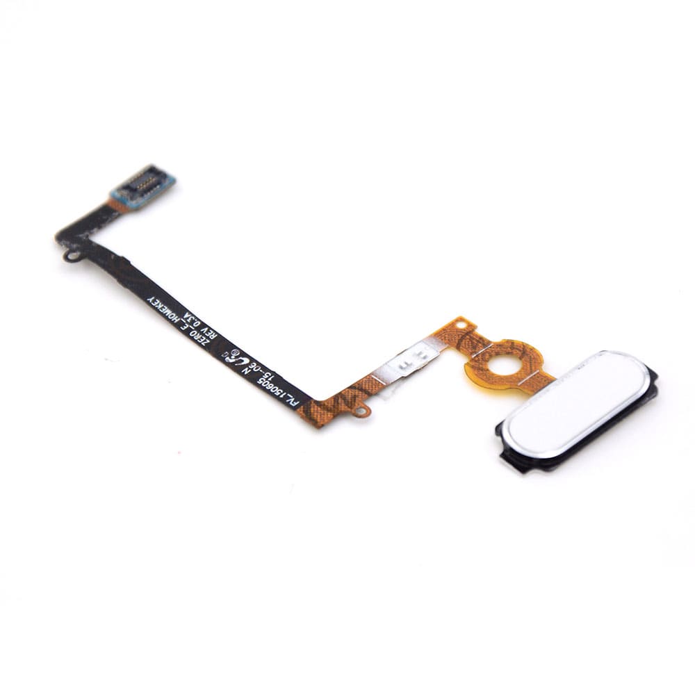 Home Button For Samsung Galaxy S6 Edge White OEM-Equivalent