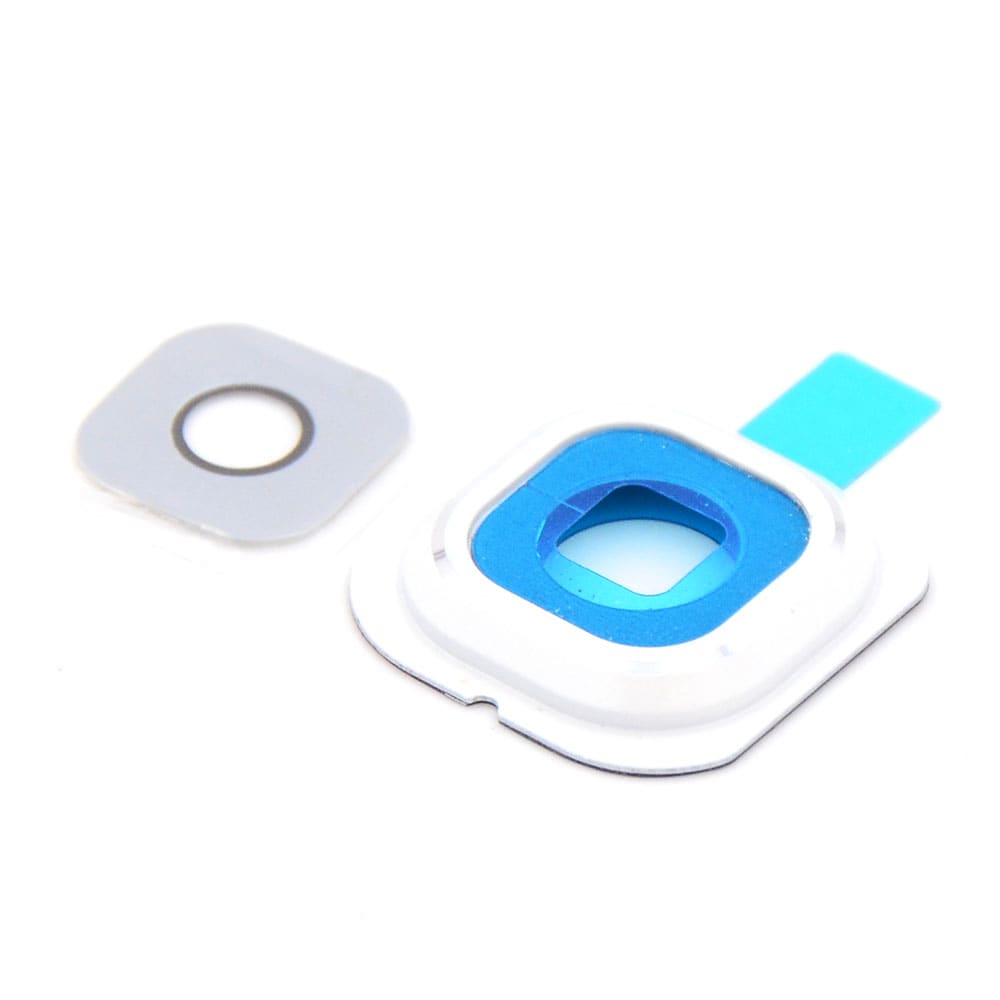 Rear-facing Camera Lens Cover For Samsung Galaxy S6 Edge White OEM-Equivalent