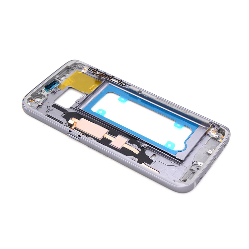 Rear Housing For Samsung Galaxy S7 Black OEM-Equivalent