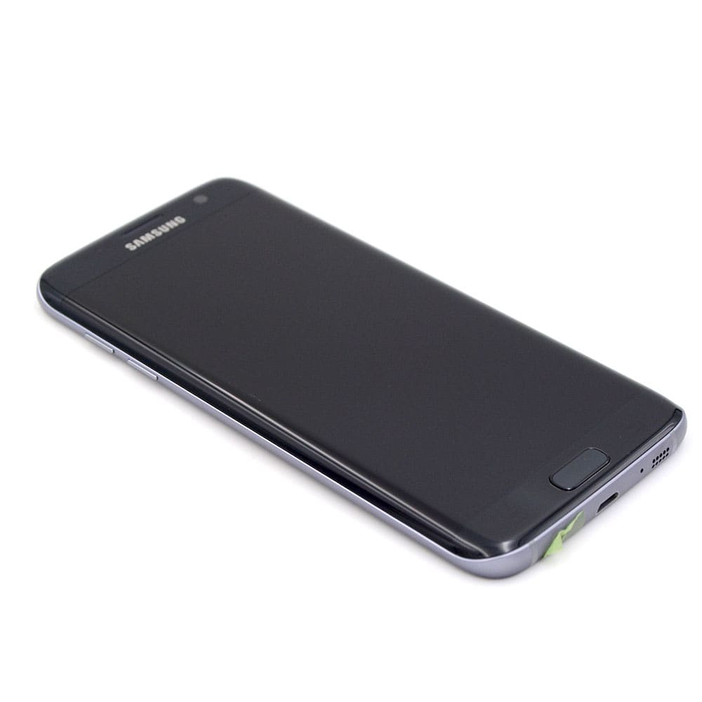 Display Complete with Housing and Battery For Samsung Galaxy S7 Edge Black Service Pack