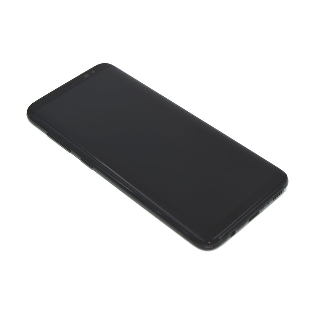 Display Complete with Housing For Samsung Galaxy S8 Black Service Pack