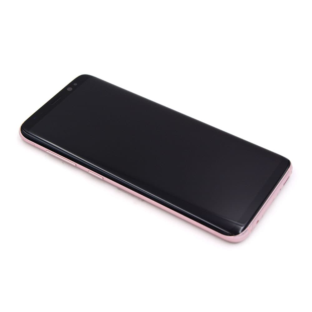 Display Complete with Housing For Samsung Galaxy S8 Pink Service Pack