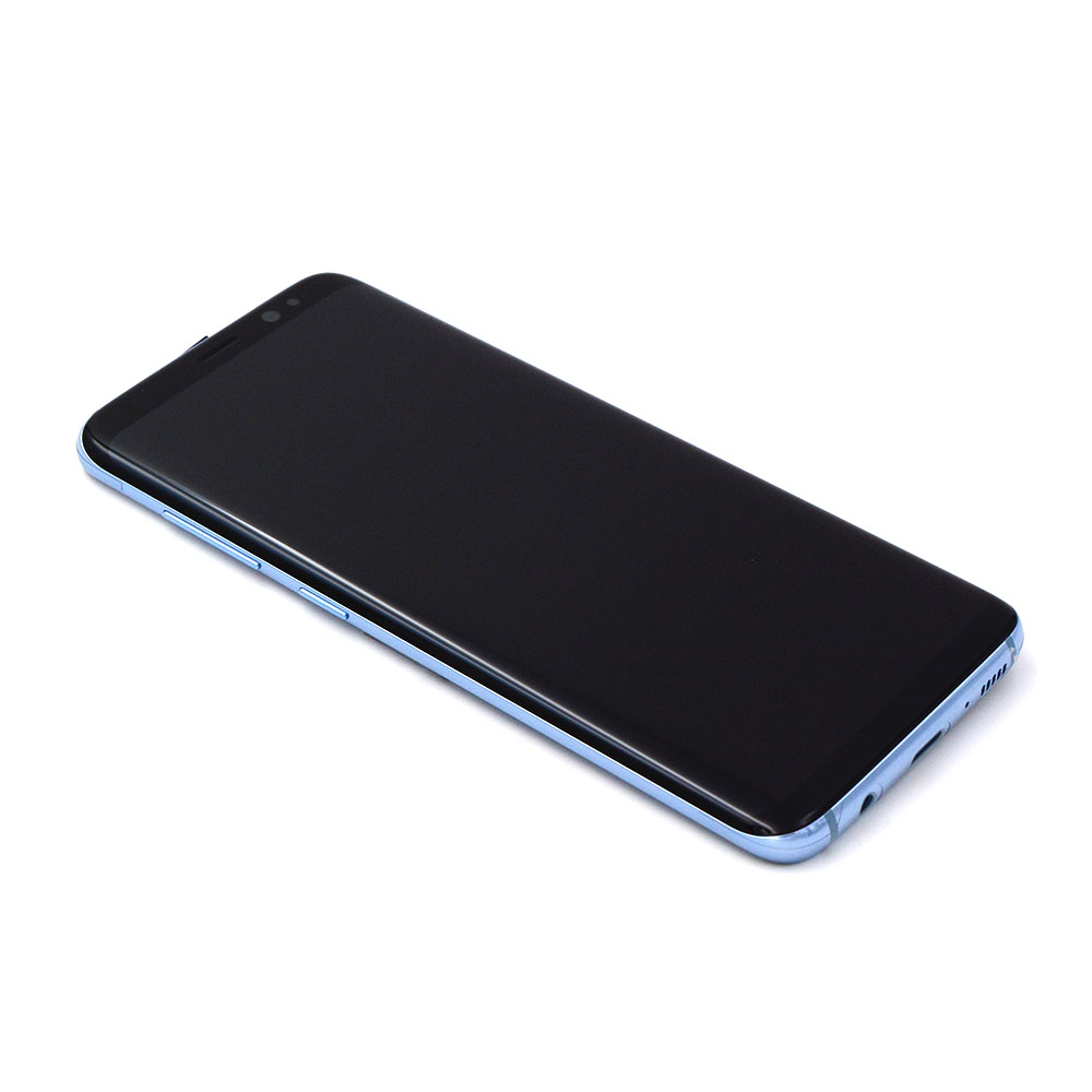 Display Complete with Housing For Samsung Galaxy S8 Blue Service Pack