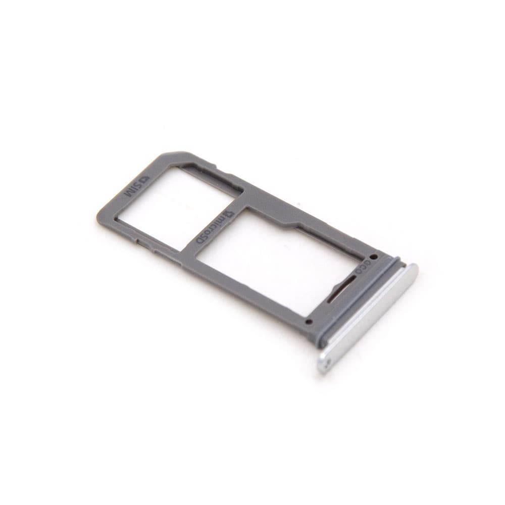 Nano Sim Card Tray For Samsung Galaxy S8 Plus Silver OEM-Equivalent