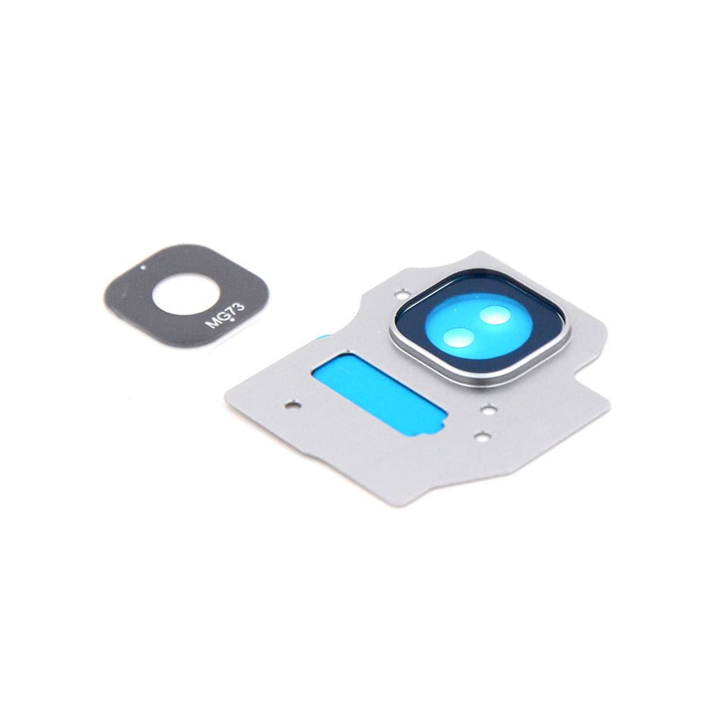 Rear-facing Camera Lens Cover For Samsung Galaxy S8 Plus Silver OEM-Equivalent