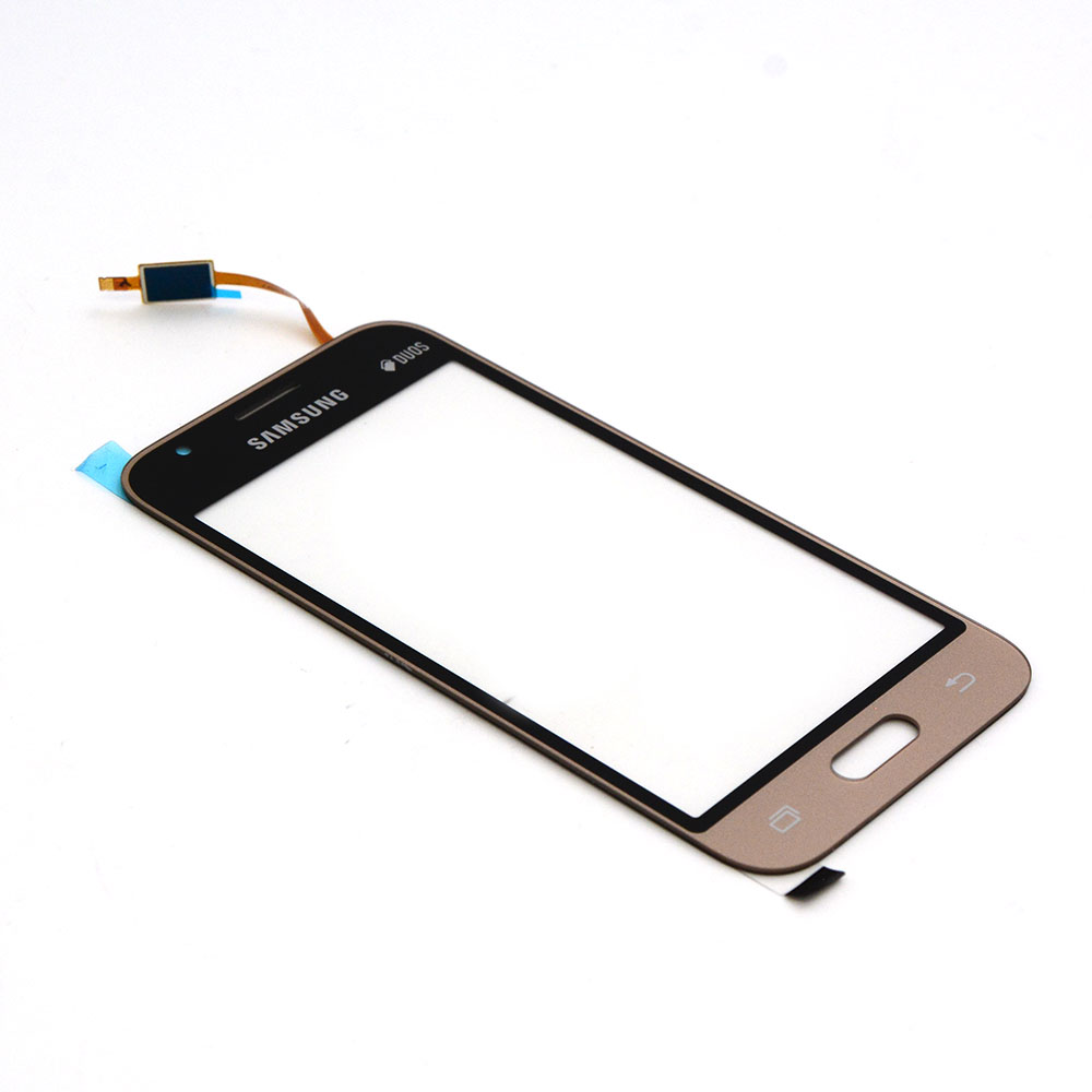 Touchscreen (with Adhesive) For Samsung Galaxy J1 Mini 2016 (J105) Gold OEM-Equivalent
