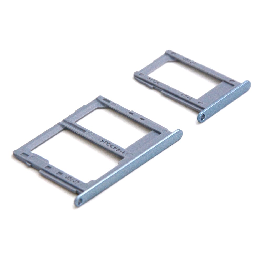 Nano Sim Card Tray For Samsung Galaxy J7 2017 (J730F) Blue OEM-Equivalent