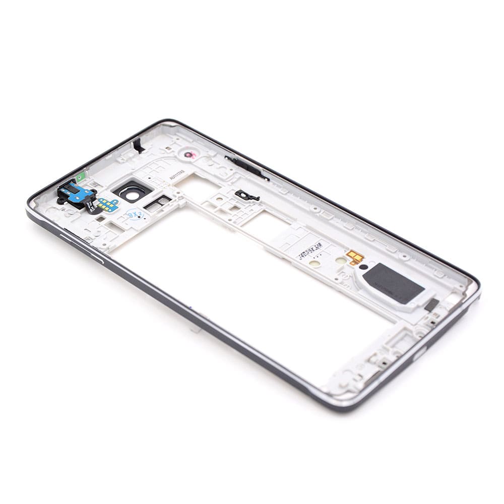 Rear Housing For Samsung Galaxy Note 4 (N910F) Black OEM-Equivalent