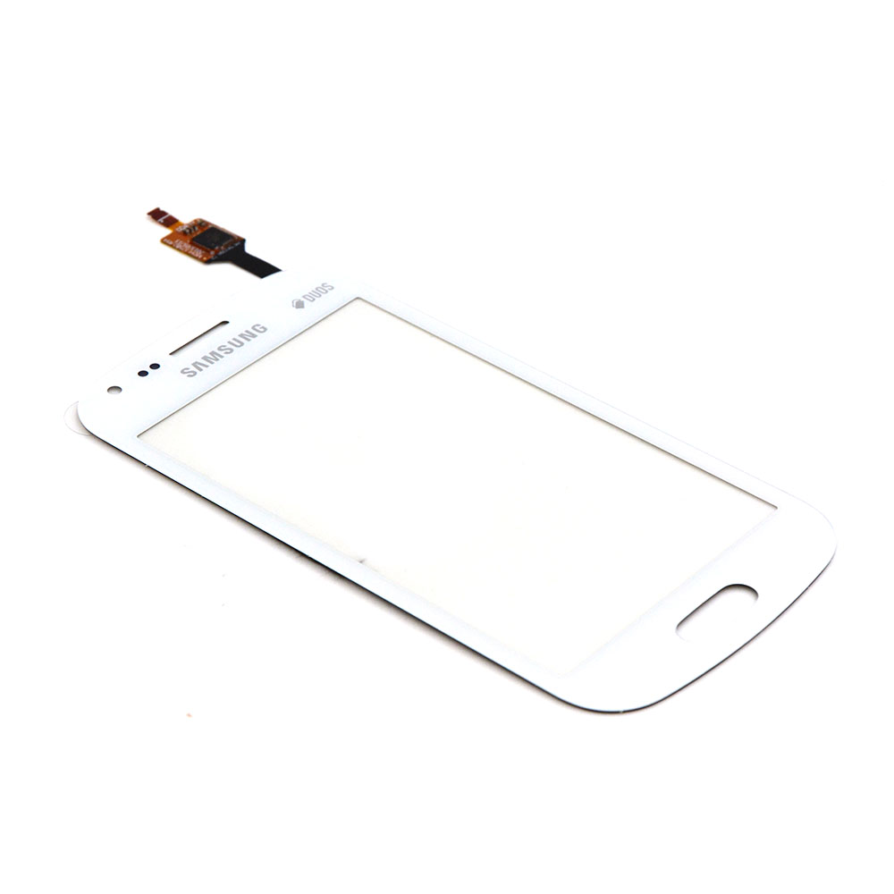 Touchscreen (with Adhesive) For Samsung Trend Plus (S7580) White OEM-Equivalent