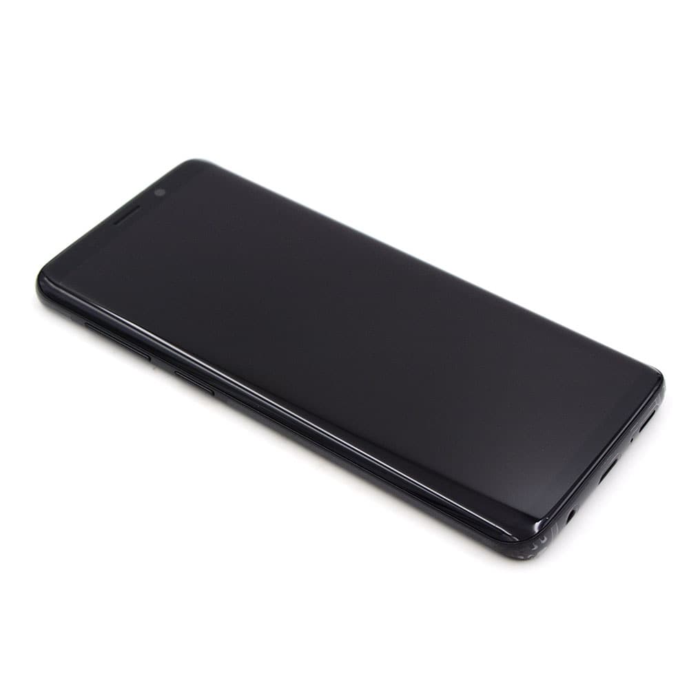 Display Complete with Housing For Samsung Galaxy S9 Black Service Pack