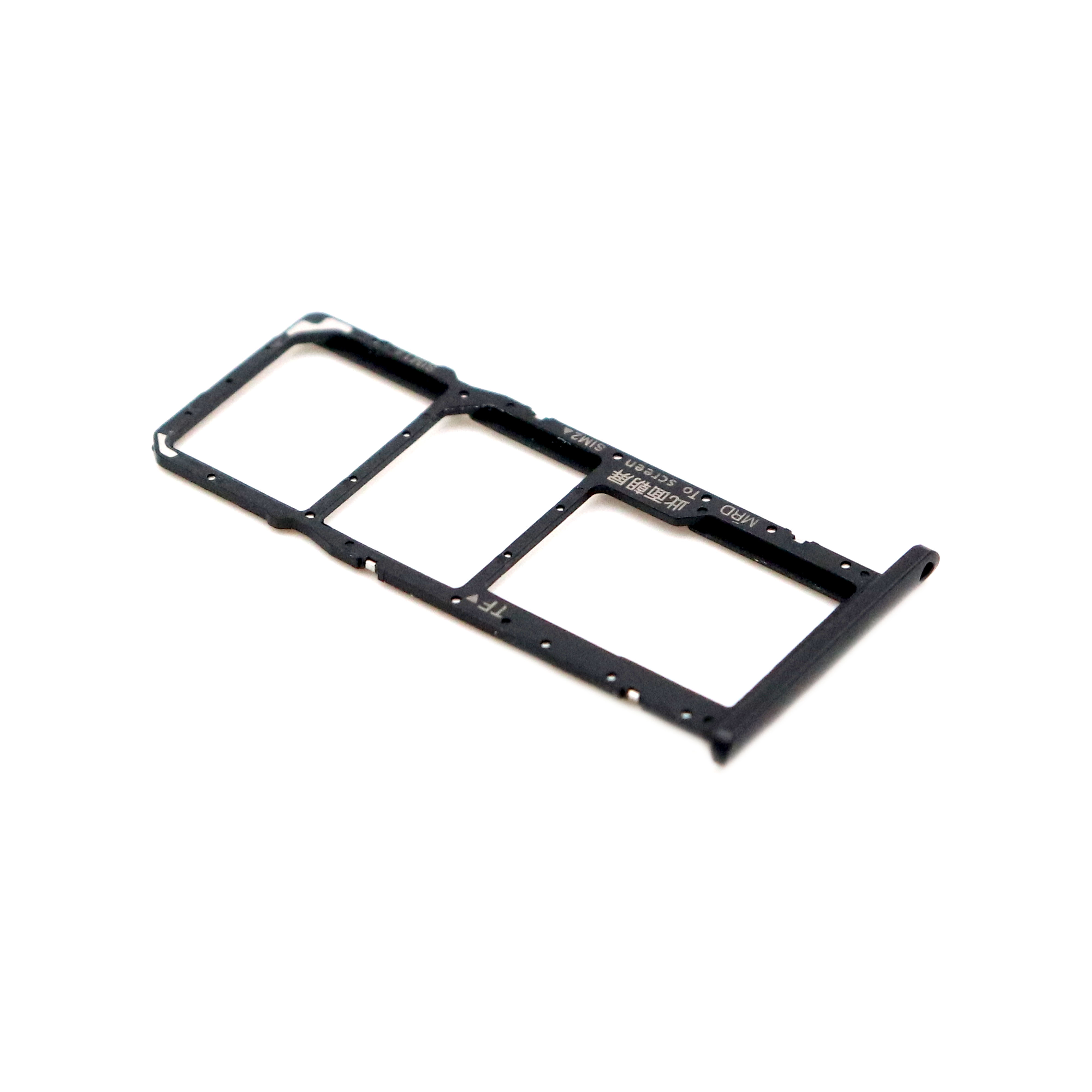 Sim Card Tray For Huawei Y6 2019 Black OEM-Equivalent