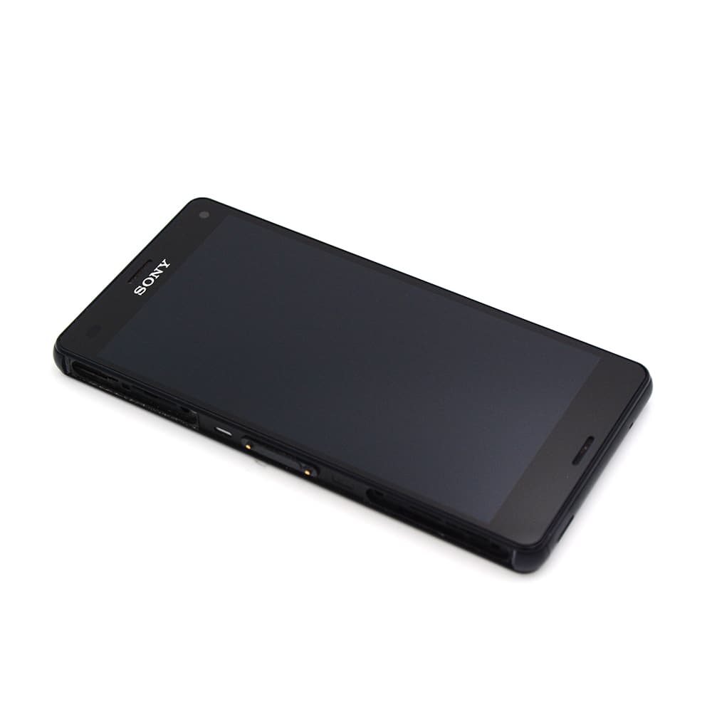 Display Complete with Housing For Sony Xperia Z3 Compact Black OEM-Equivalent