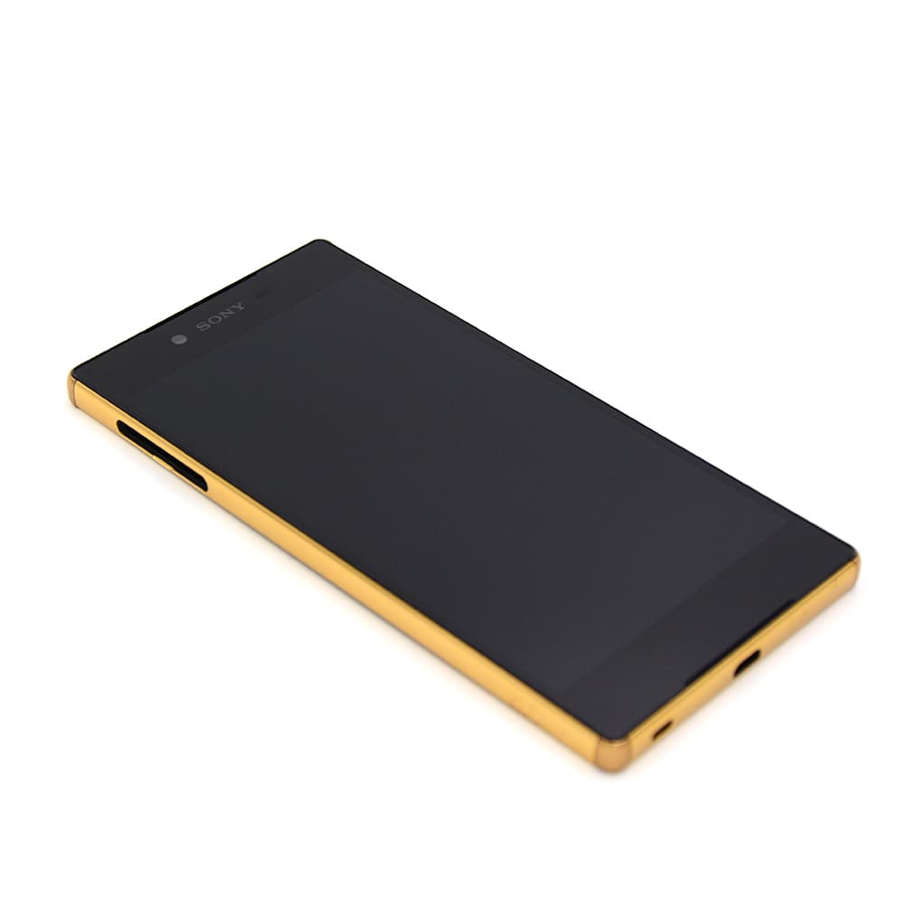 Display Complete with Housing For Sony Xperia Z5 Premium Gold OEM-Equivalent