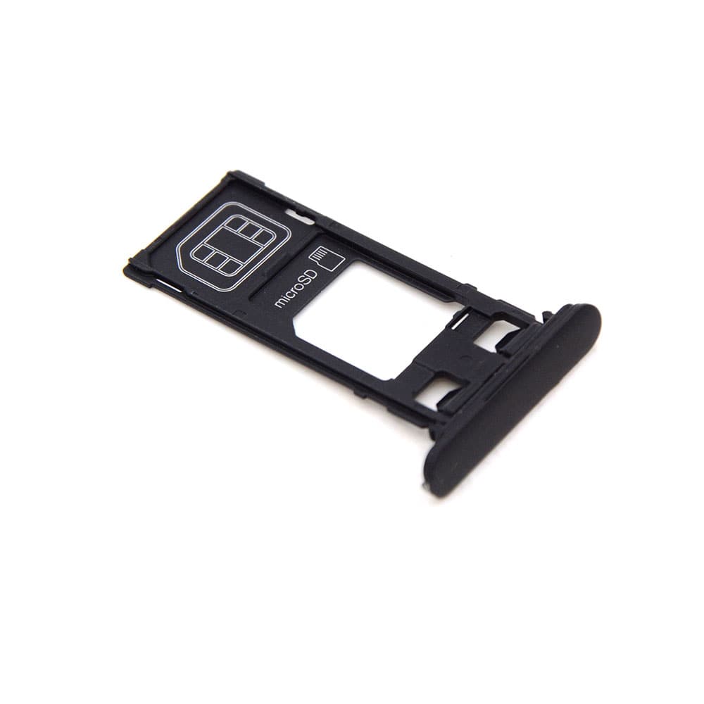 Sim Card Tray Cover For Sony Xperia XZS Black OEM-Equivalent