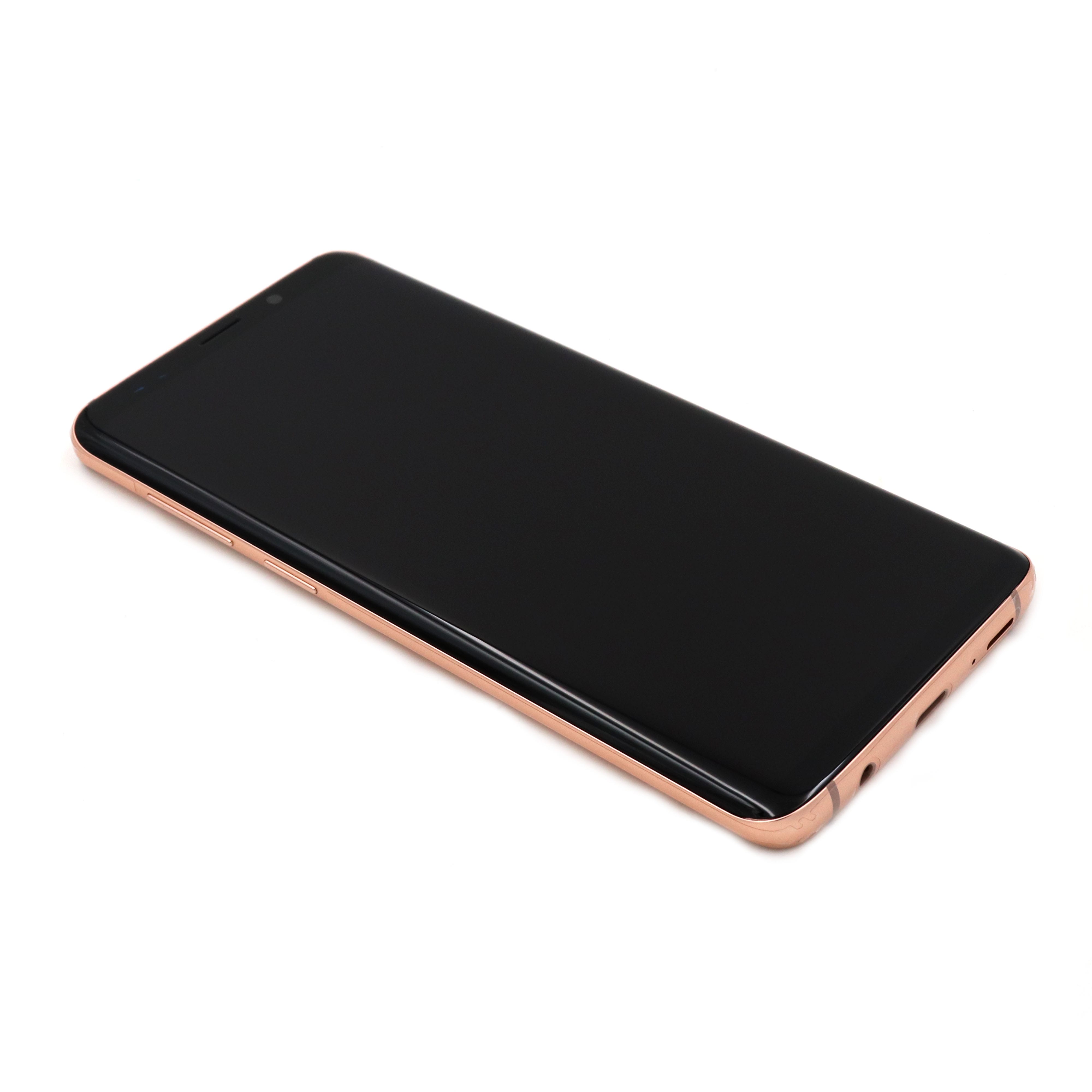 Display Complete with Housing For Samsung Galaxy S9 Plus Gold Service Pack