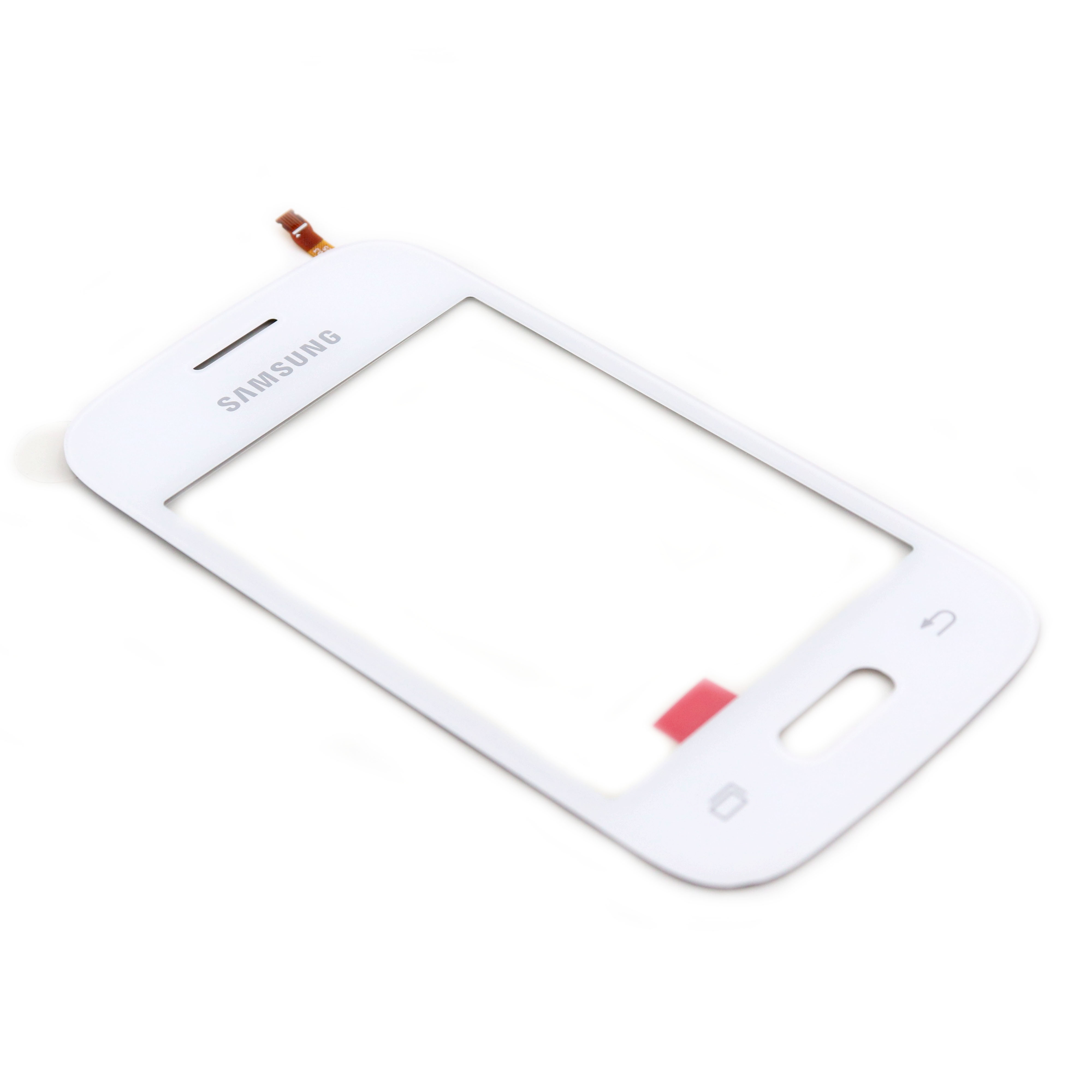Touchscreen (with Adhesive) For Samsung Pocket 2 (G110) White OEM-Equivalent