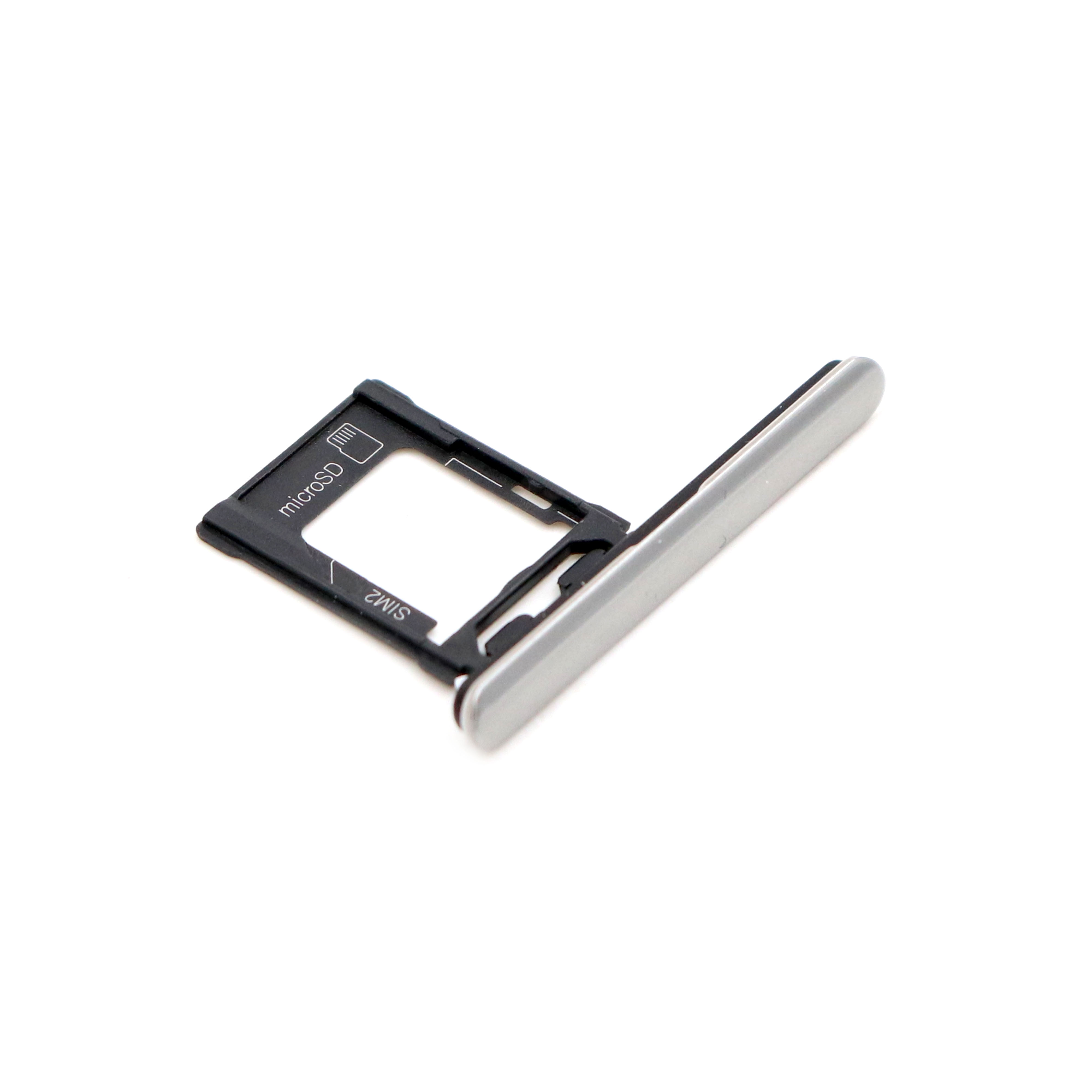 Sim Card Tray Cover For Sony Xperia XZ Premium Silver OEM-Equivalent