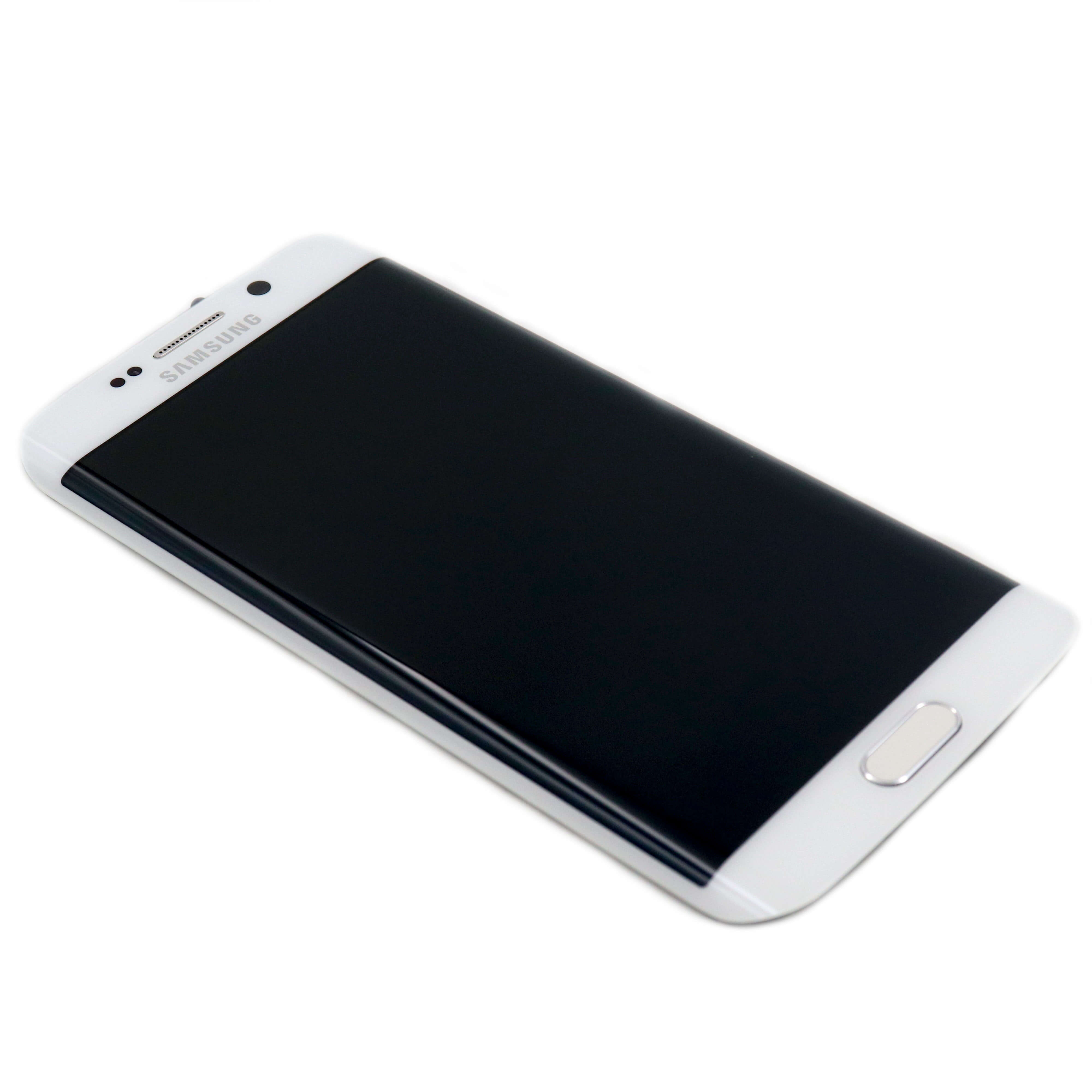 Display Complete with Housing For Samsung Galaxy S6 Edge White Service Pack
