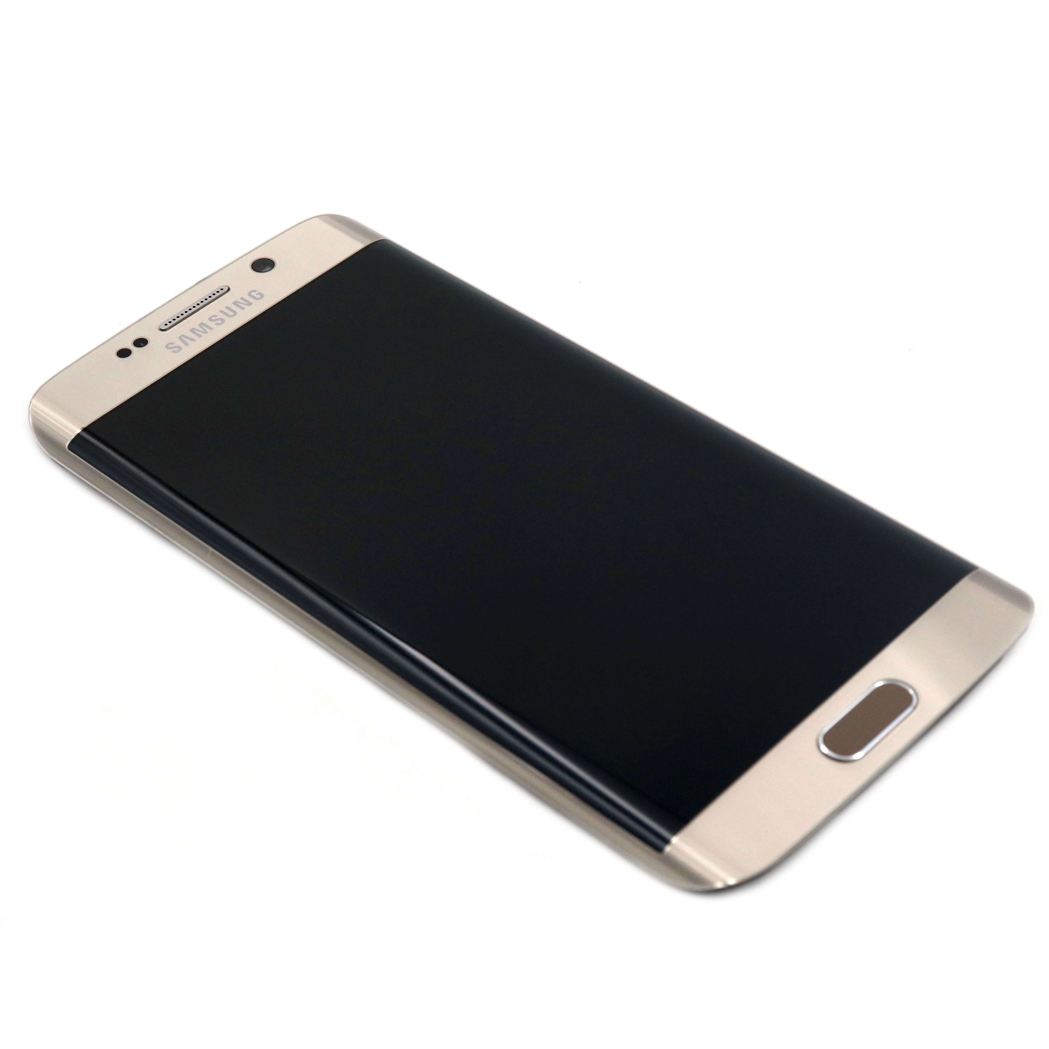 Display Complete with Housing For Samsung Galaxy S6 Edge Gold Service Pack