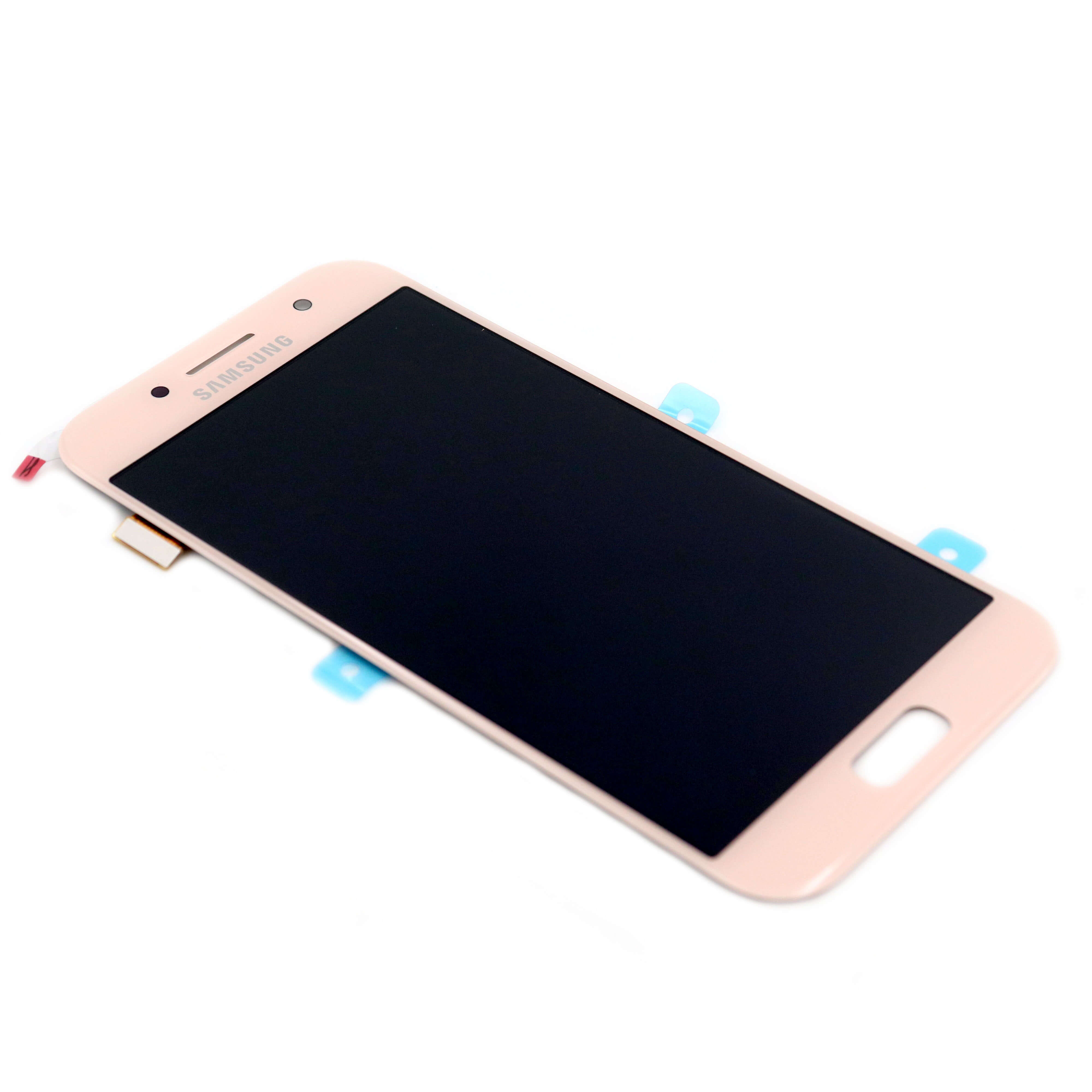 Display For Samsung Galaxy A3 2017 (A320F) Pink Service Pack