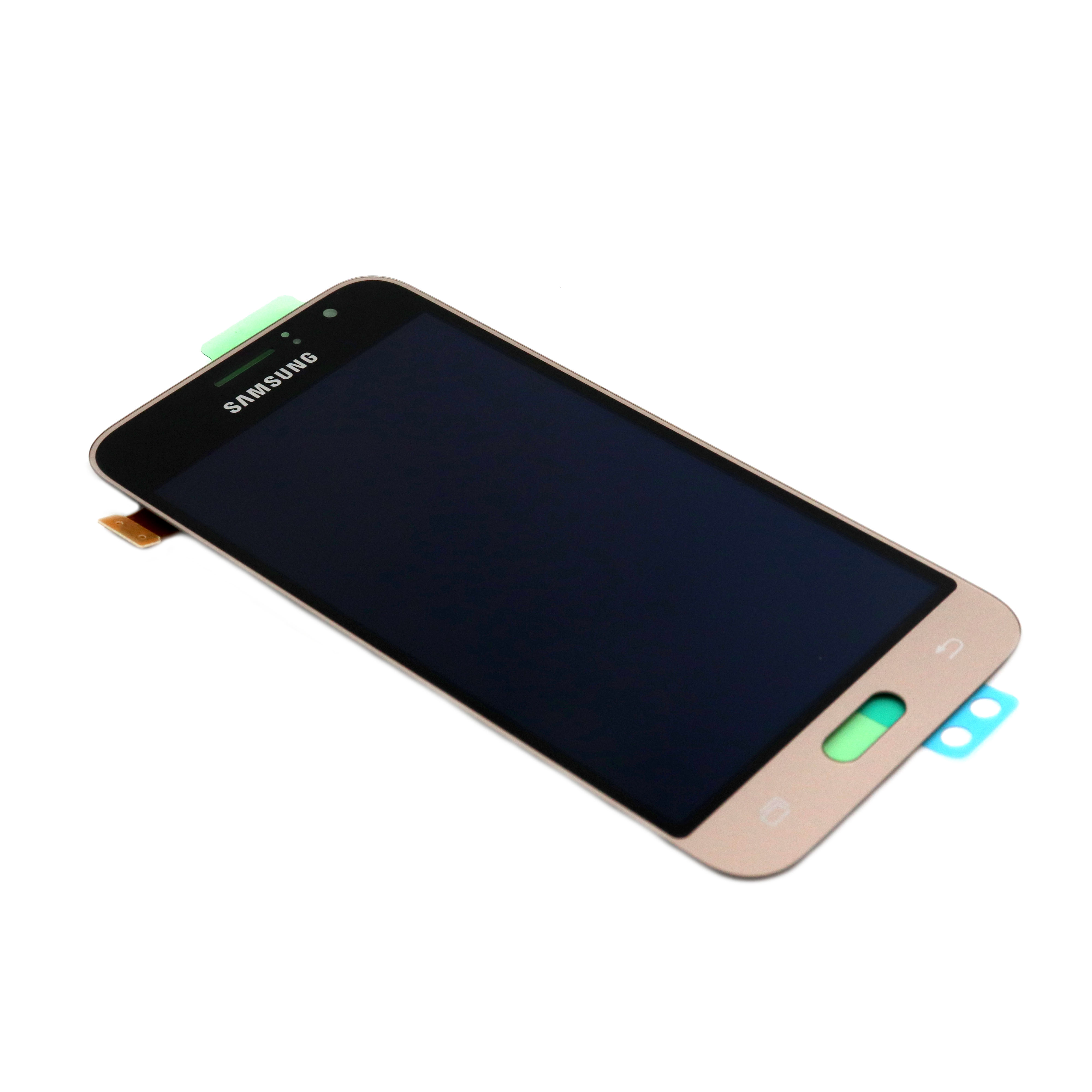 Display (with Adhesive) For Samsung Galaxy J1 2016 (J120F) Gold Service Pack