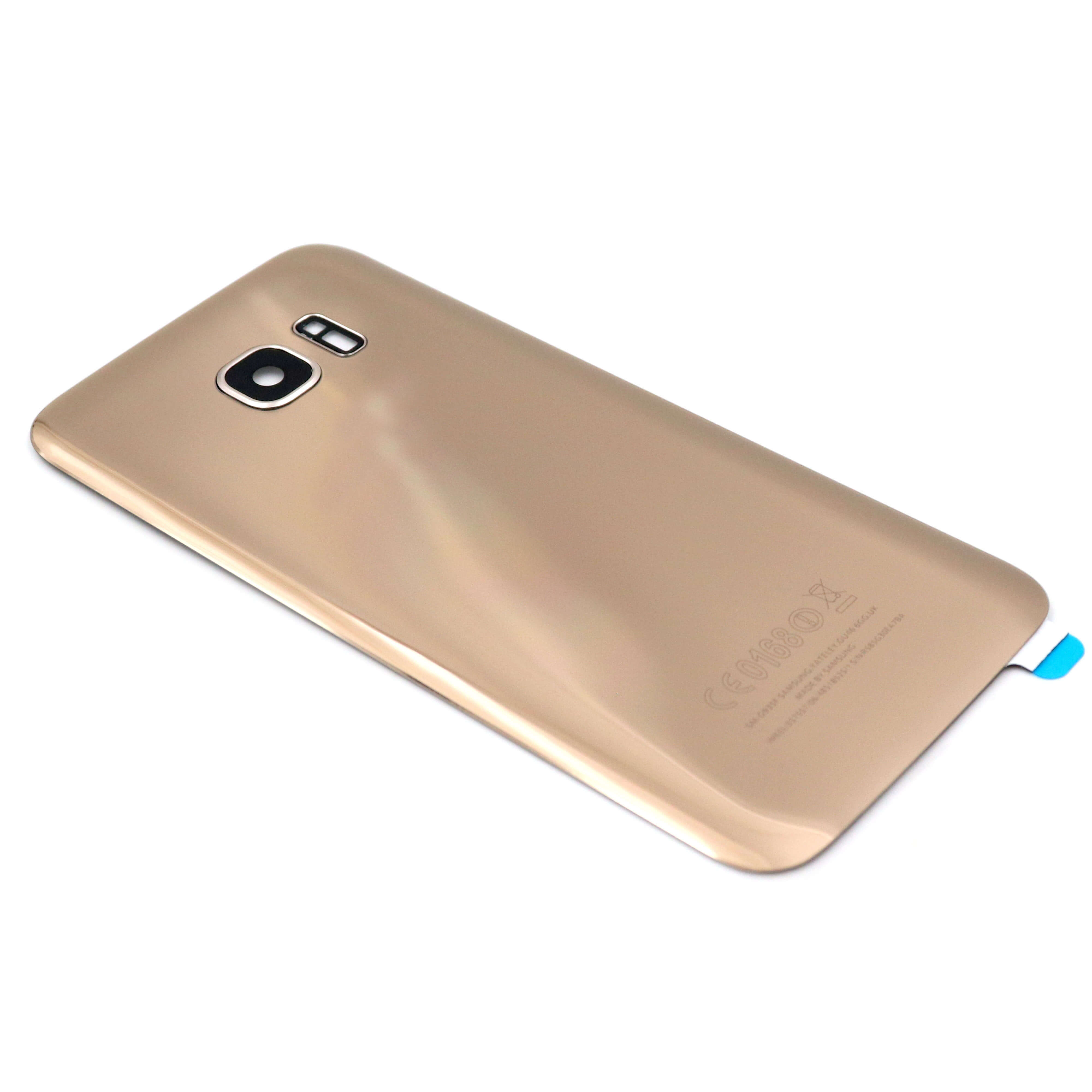 Back Cover For Samsung Galaxy S7 Edge Gold
