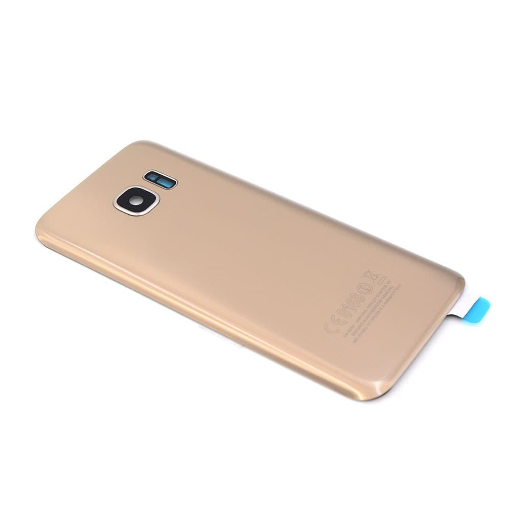 Back Cover For Samsung Galaxy S7 Gold