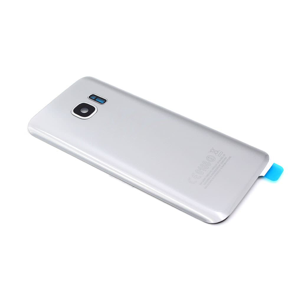Back Cover For Samsung Galaxy S7 Silver