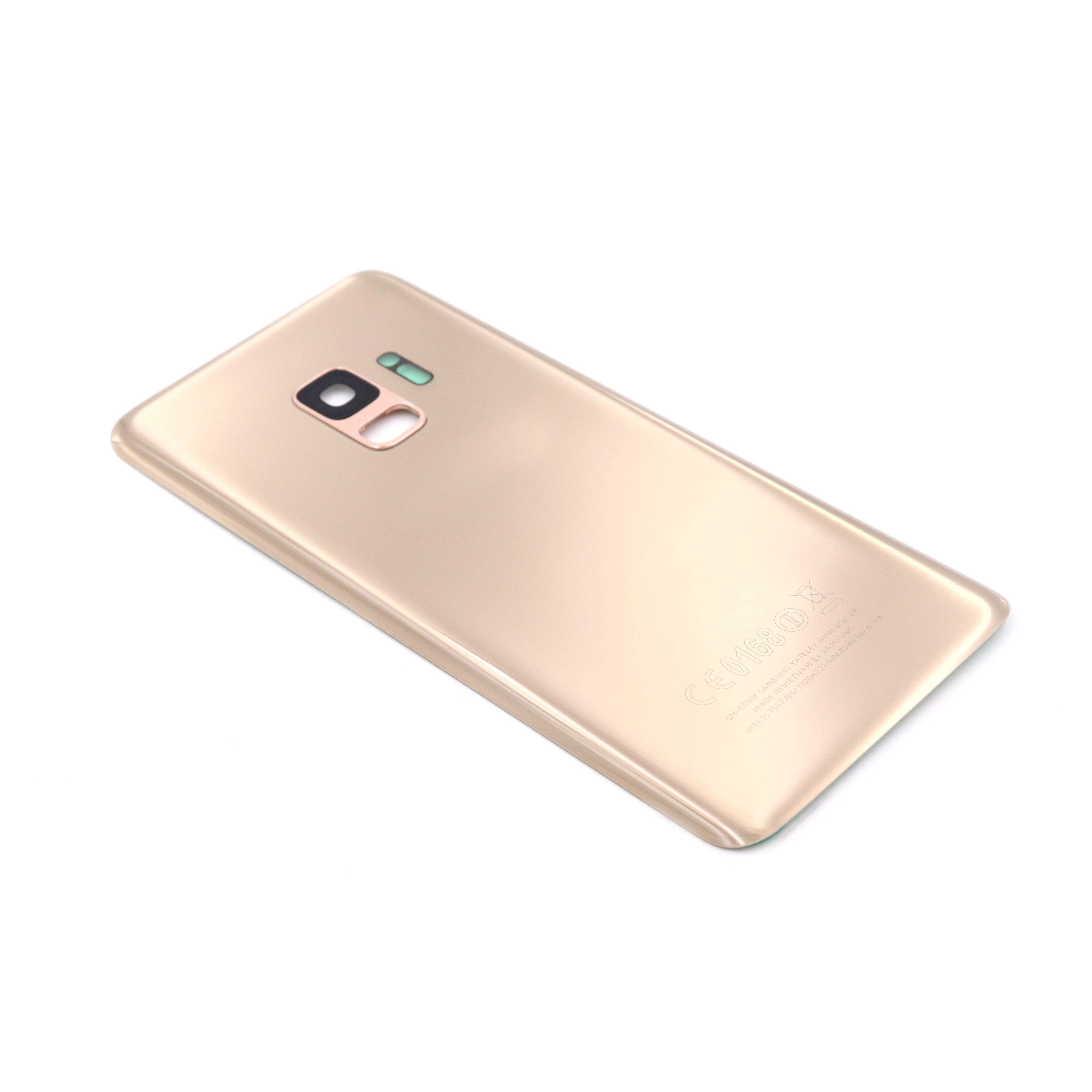 Back Cover For Samsung Galaxy S9 Gold