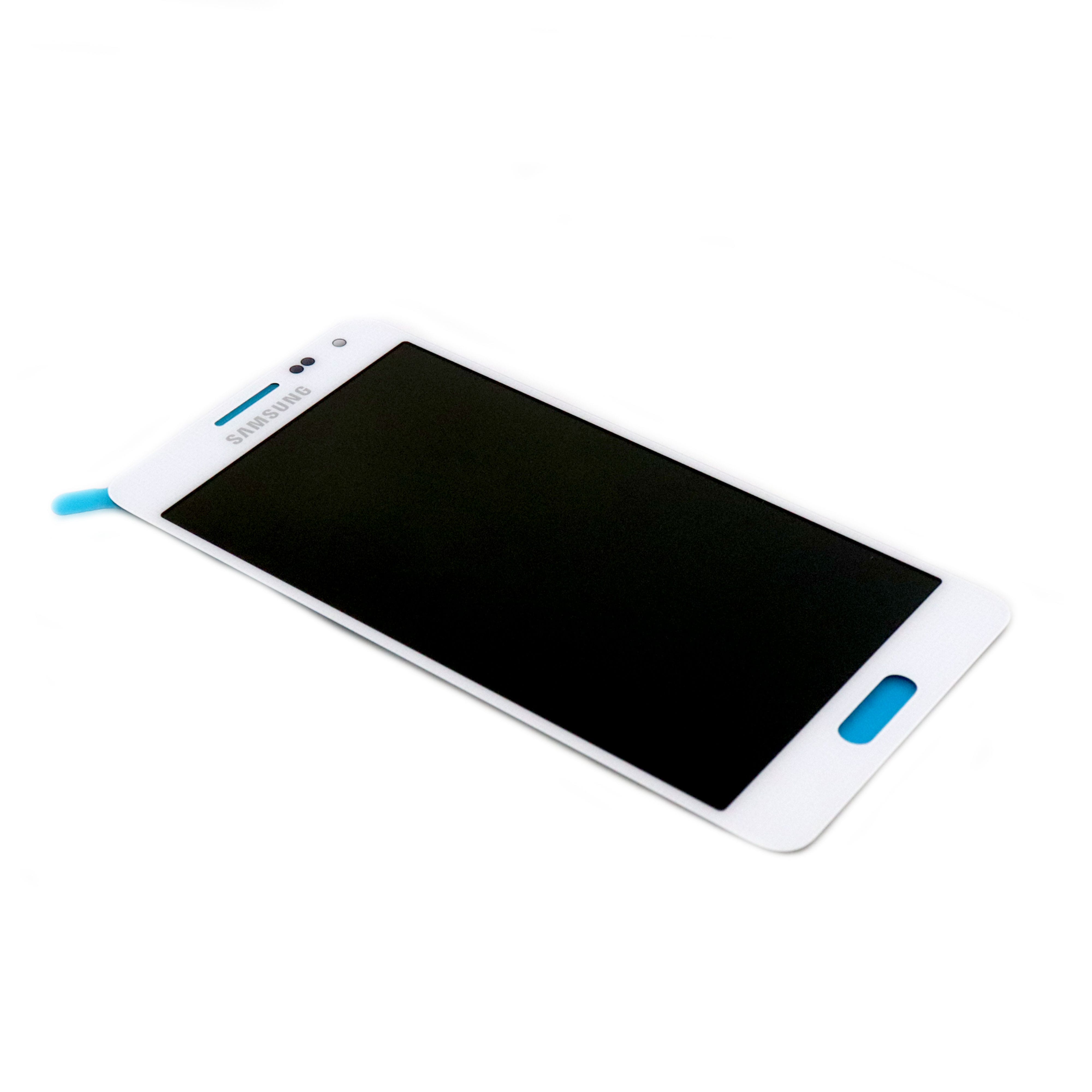 Display (with Adhesive) For Samsung Alpha (G850F) White Service Pack