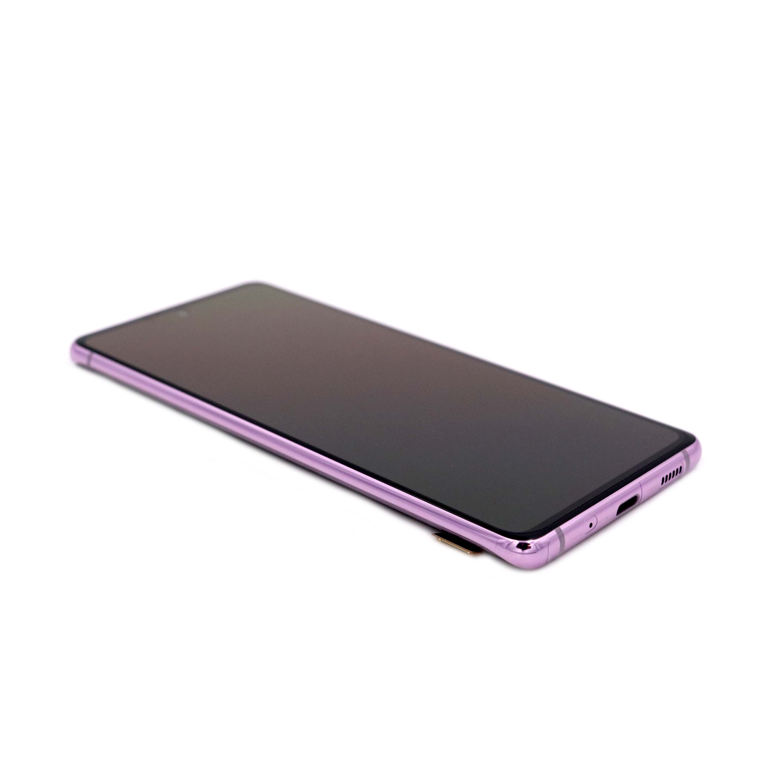 Display Complete with Housing For Samsung Galaxy S20 FE 5G Purple Service Pack