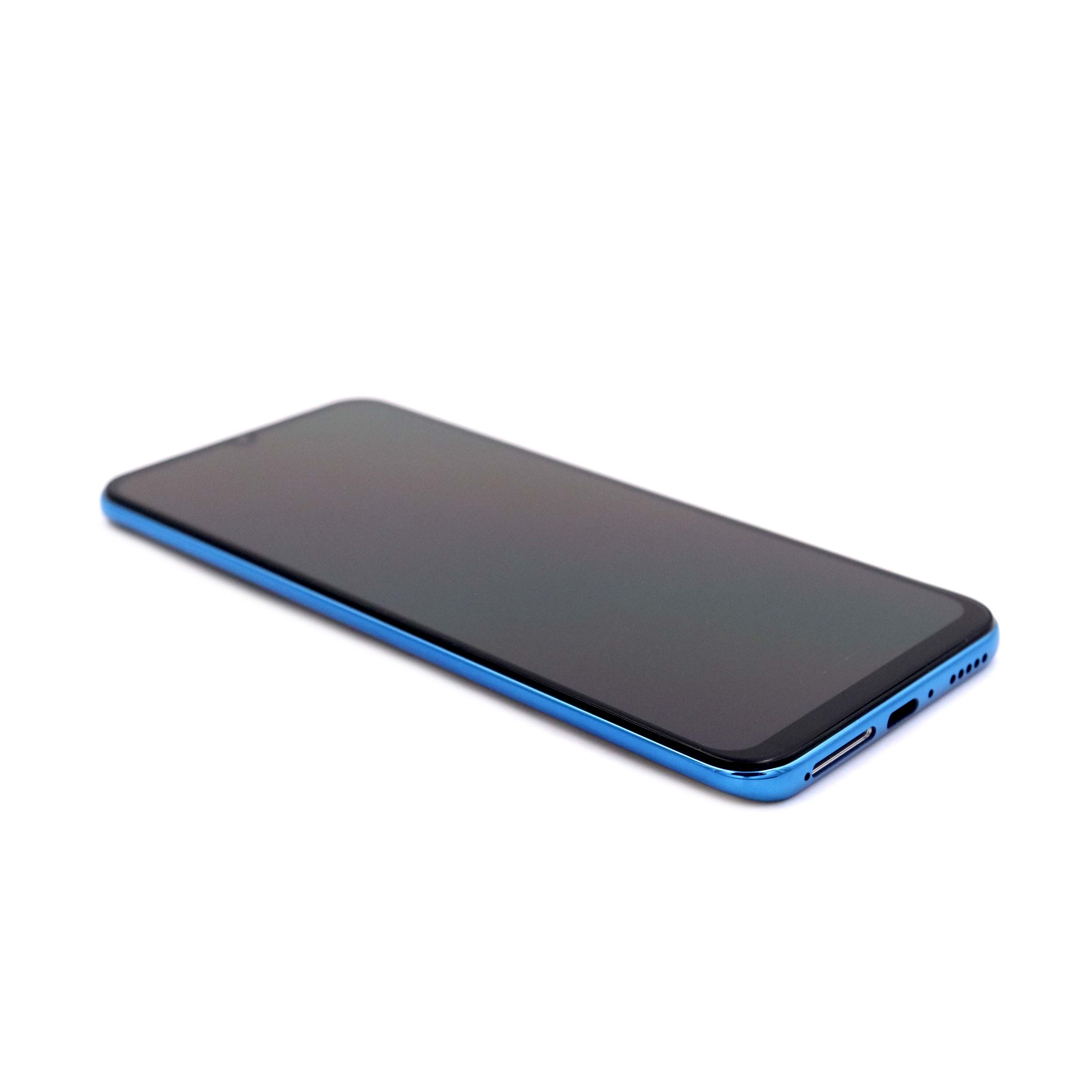 Display complete with housing For Xiaomi Mi 10 Lite / J9 Blue Service Pack