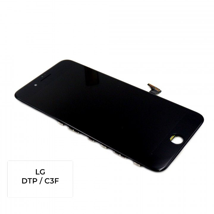 Display (LG: DTP/C3F) (incl. Backplate) For iPhone 8 Plus Black Refurbished