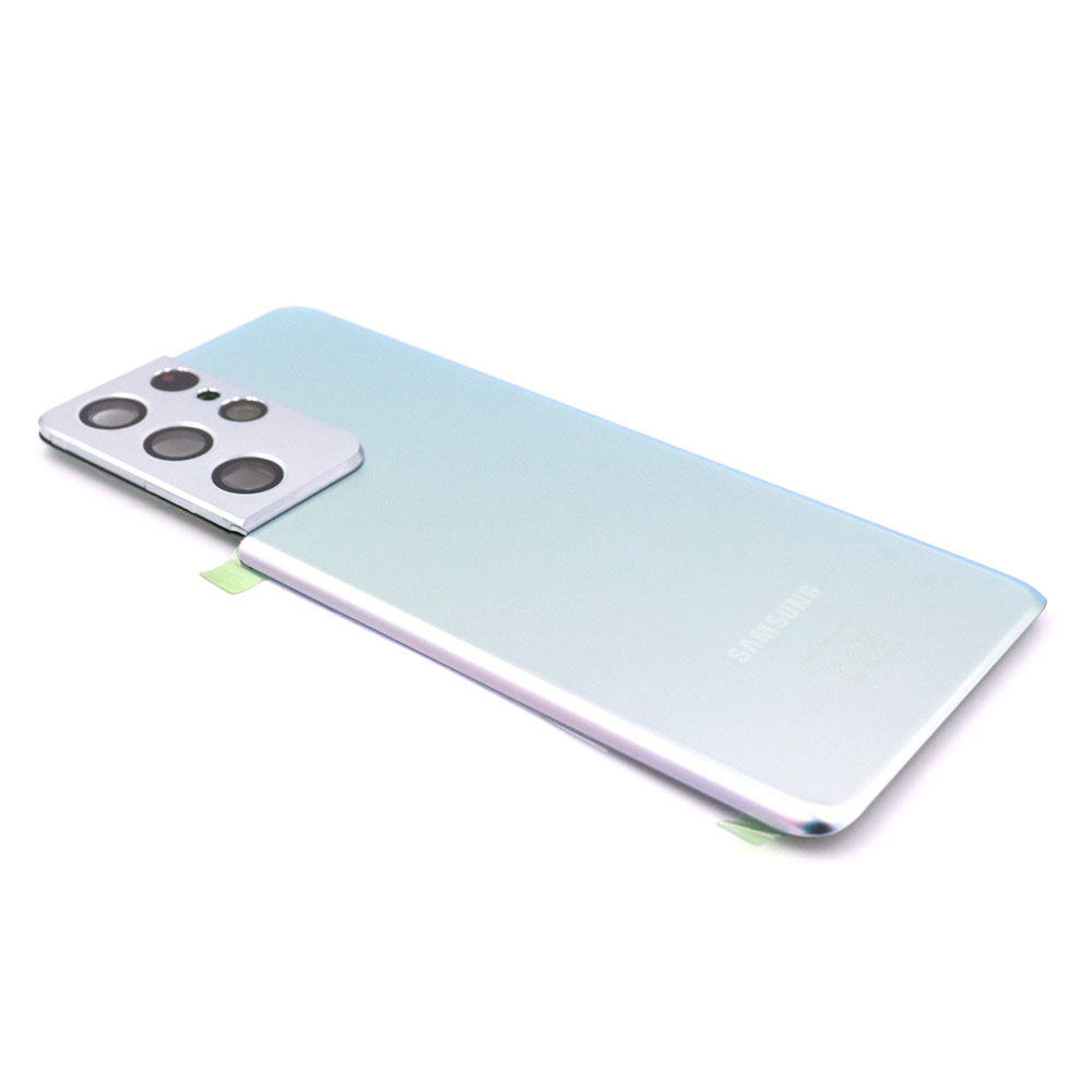 Back cover For Samsung Galaxy S21 5G Silver OEM-Equivalent