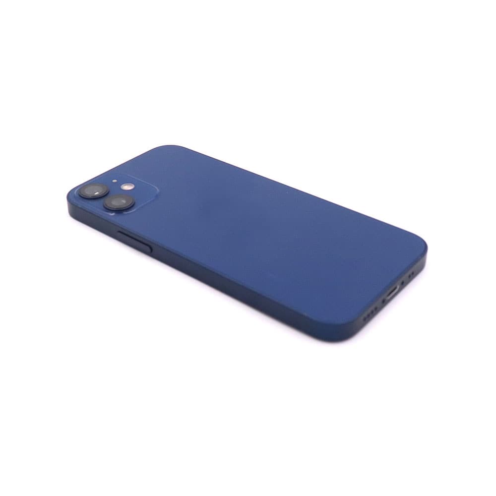 Rear Housing With Parts (US Version) For iPhone 12 Mini Blue Pulled