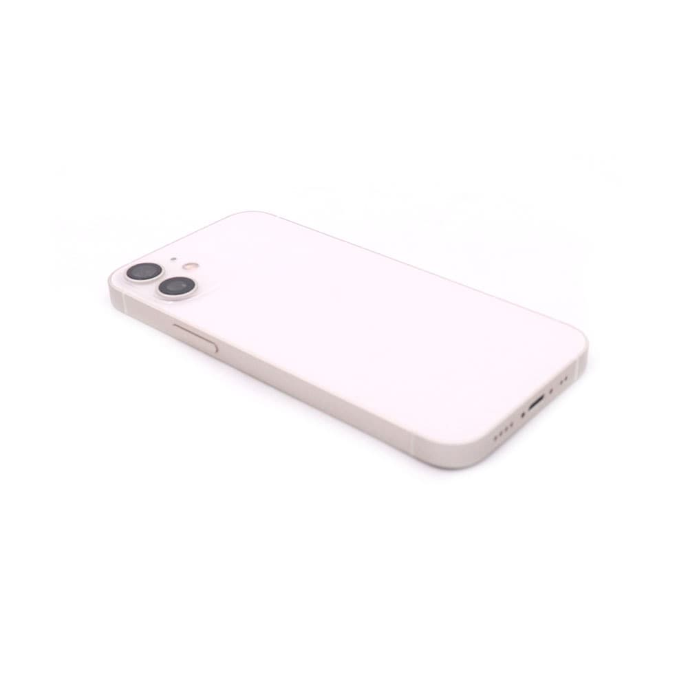 Rear Housing With Parts (US Version) For iPhone 12 Mini White Pulled