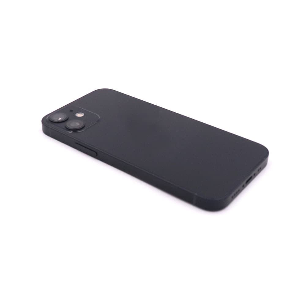 Rear Housing With Parts (US Version) For iPhone 12 Mini Black Pulled
