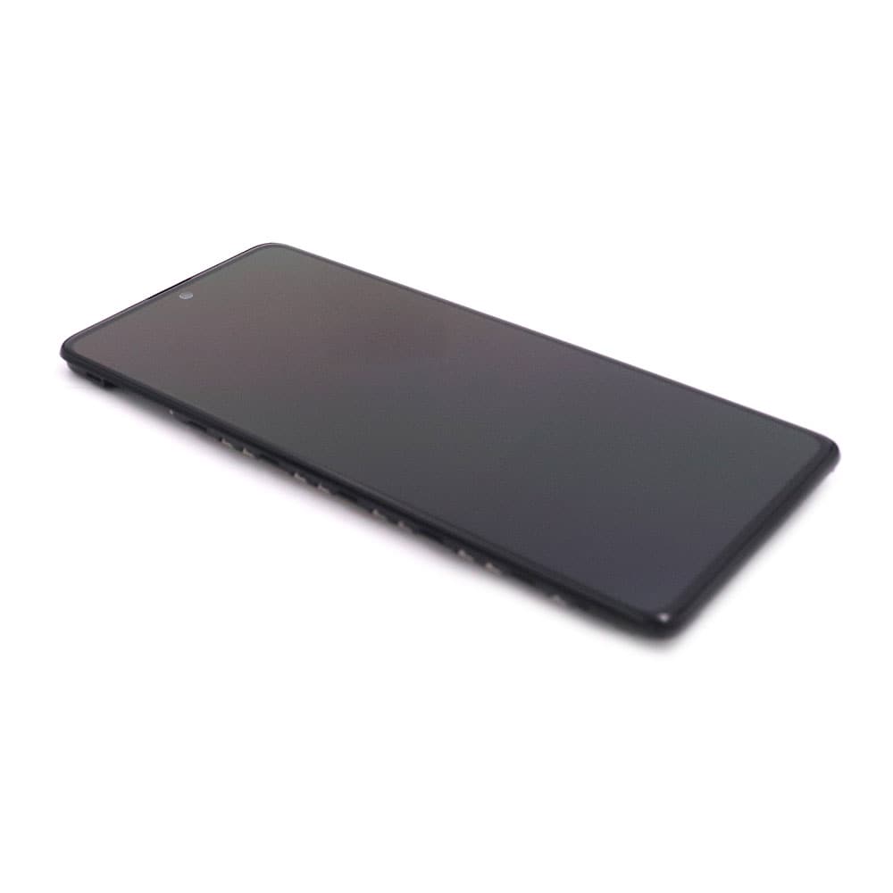 Display complete with housing For Samsung Galaxy M31S Black Service Pack