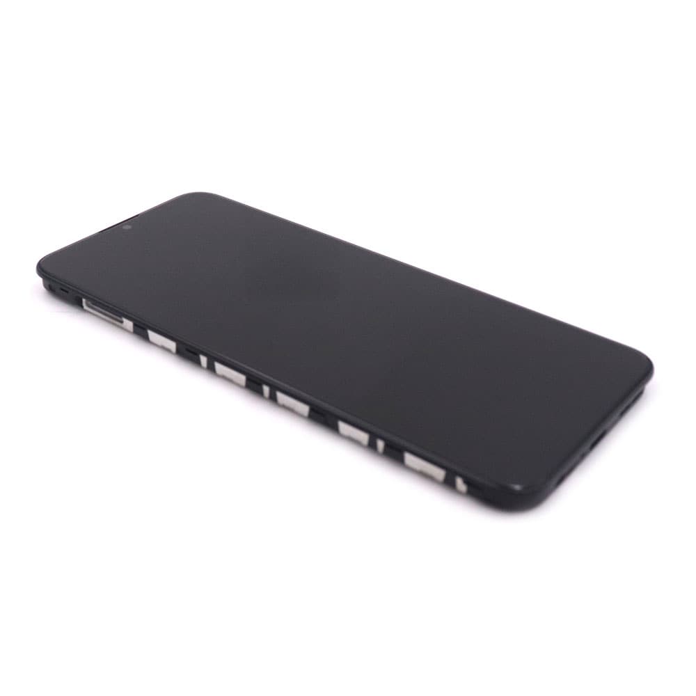 Display Complete with housing For Motorola Moto G10 Black Service Pack